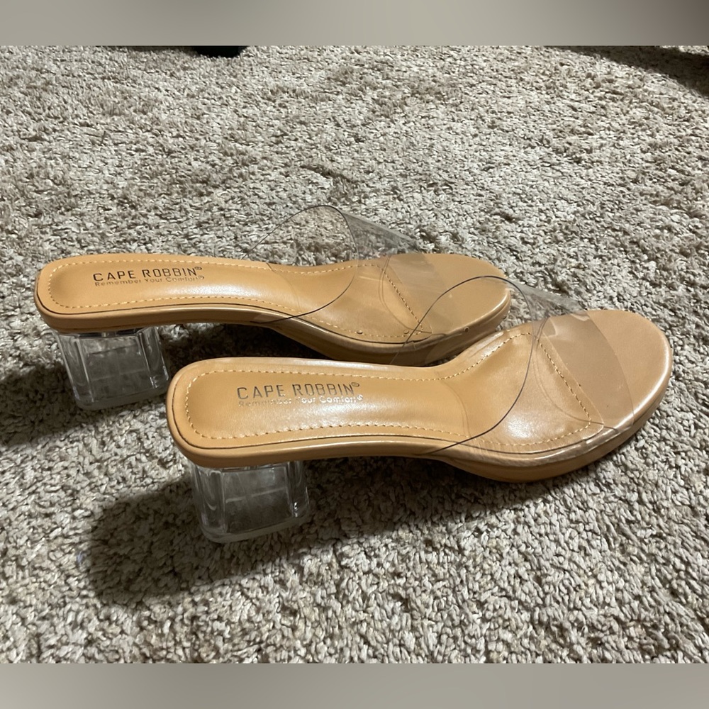 Woman’s Sandals with 2” heels size 8